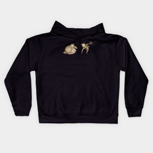 fancy frogs Kids Hoodie